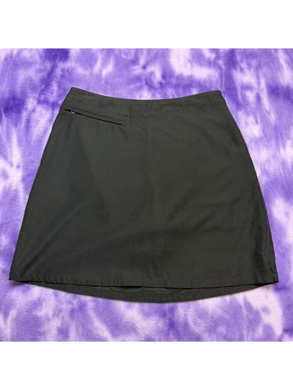 Patagonia black skort skirt with shorts